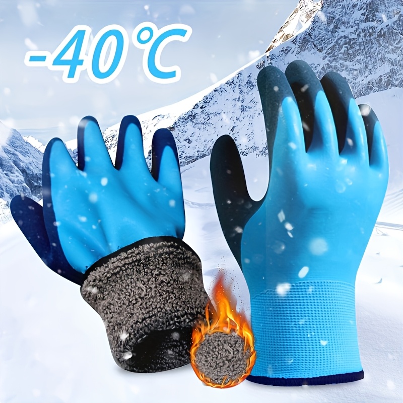 Heat Resistant Glove - Winter Waterproof and Warm Mechanical Gloves,