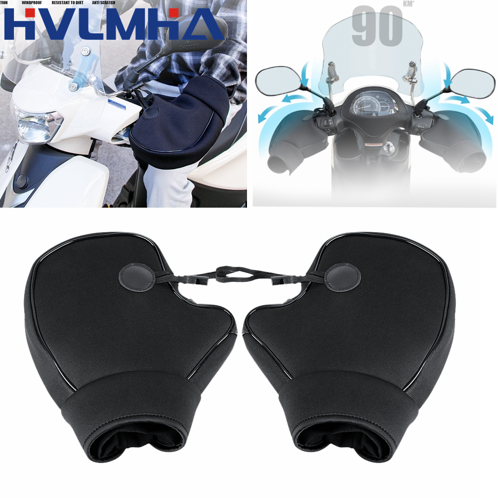 Heat Resistant Glove - Motorcycle Thick Warm Handlebar Muff Waterproof