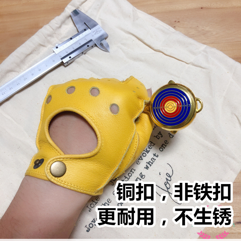 Motorcycle Retro Locomotive Ri - огляд і ціна Leather Driving Glove