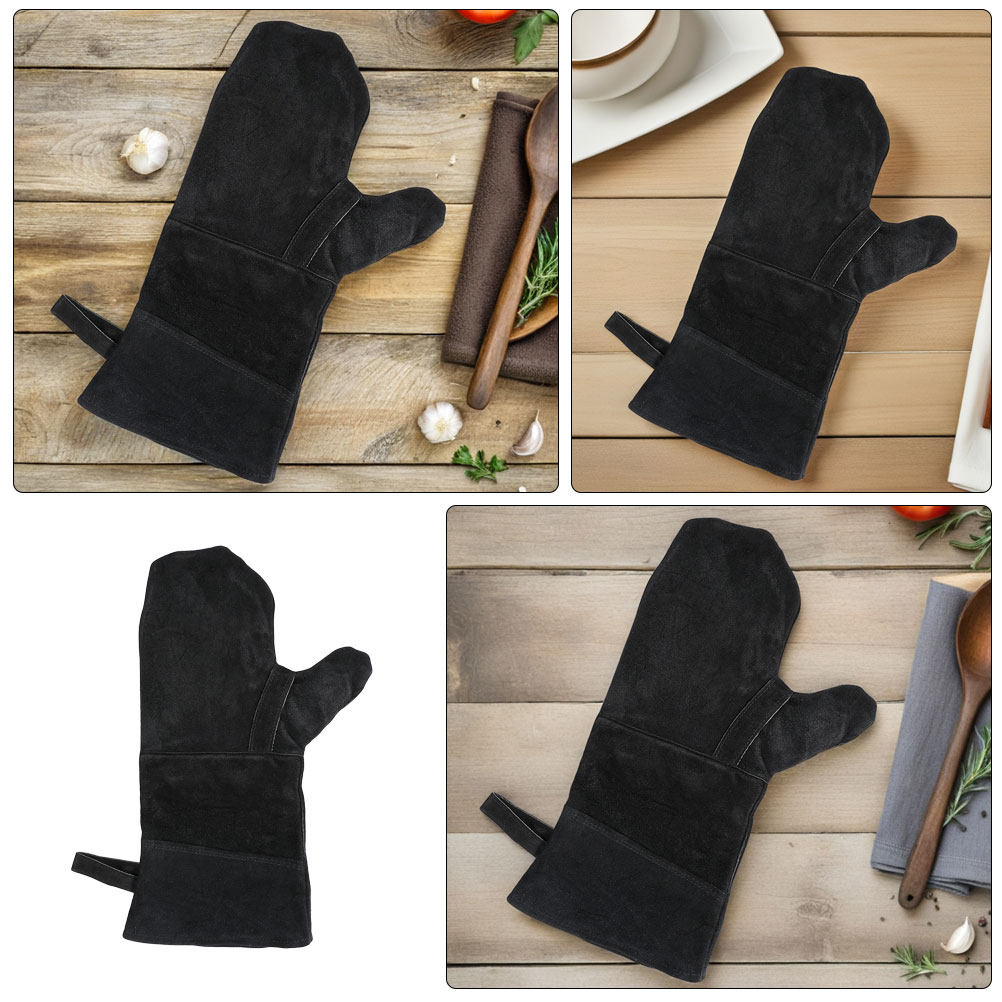 3Pcs Black Heat Resistant Oven - огляд і ціна Heat Resistant Glove