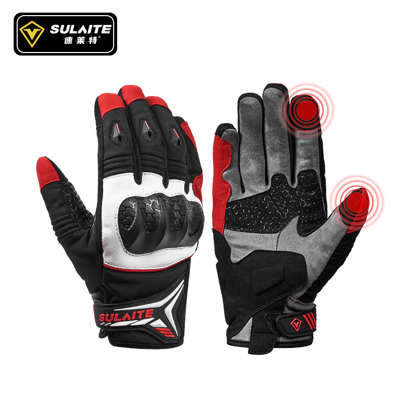SULAITE Motorcycle Gloves Men  - огляд і ціна Motorcycle Glove Knuckle