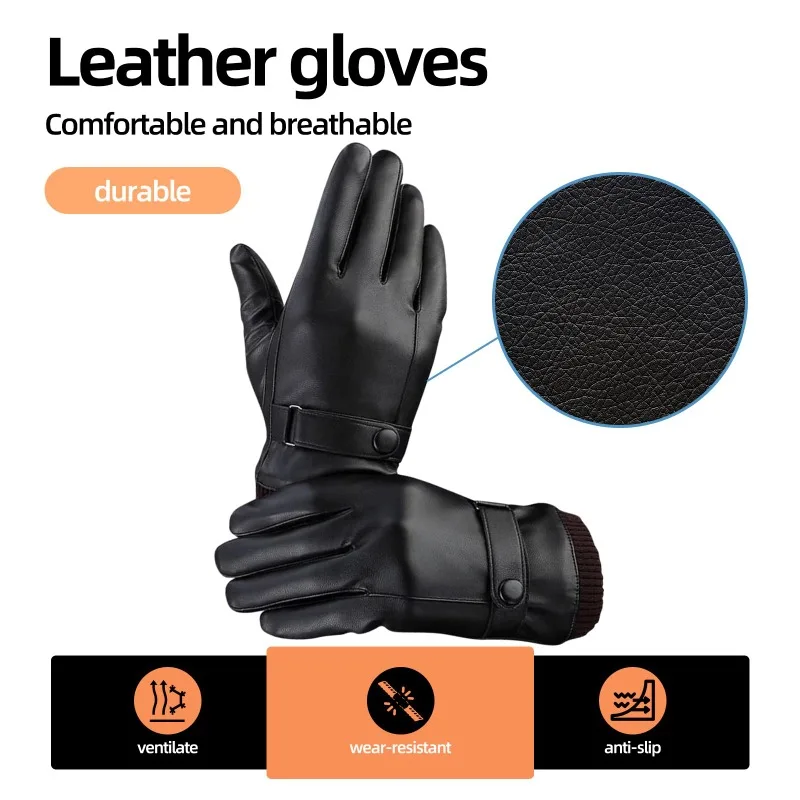 Simple Advanced Men's Gloves P - огляд і ціна Leather Driving Glove