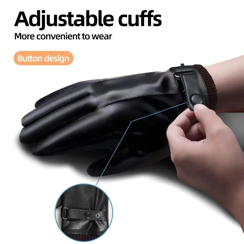 Simple Advanced Men's Gloves P - огляд і ціна Leather Driving Glove