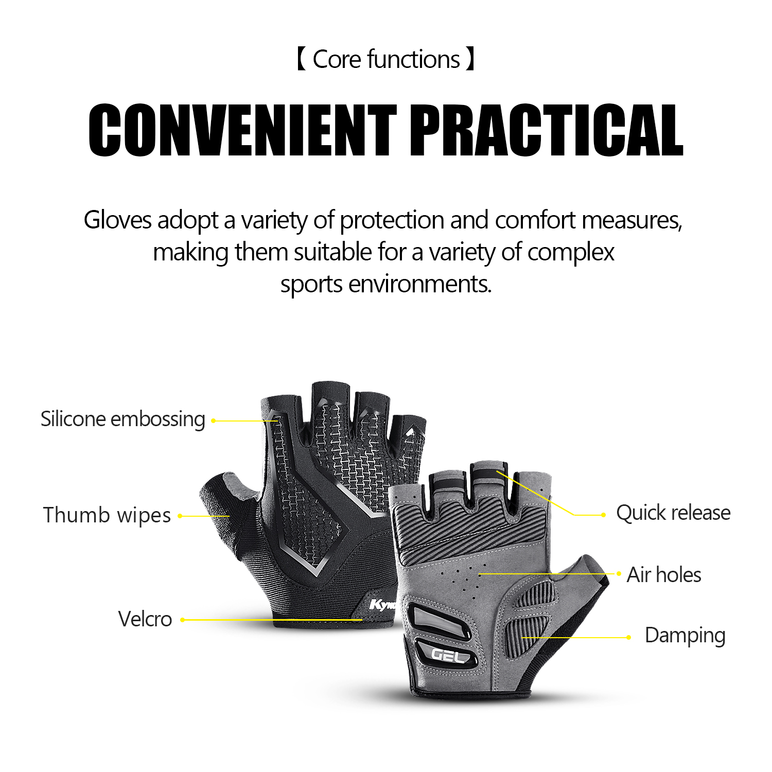 HOT Cycling Anti-slip Anti-swe - огляд і ціна Cycling Glove Padded
