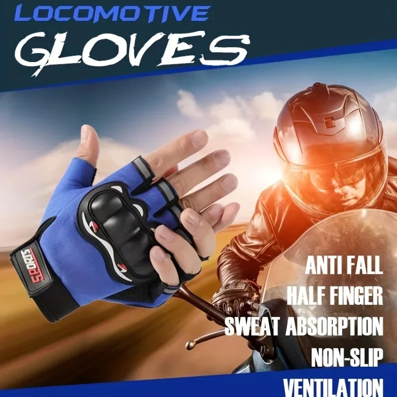 Men's Motorcycle Gloves Full/h - огляд і ціна Motorcycle Glove Knuckle